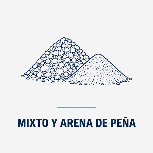 Mixto y arena