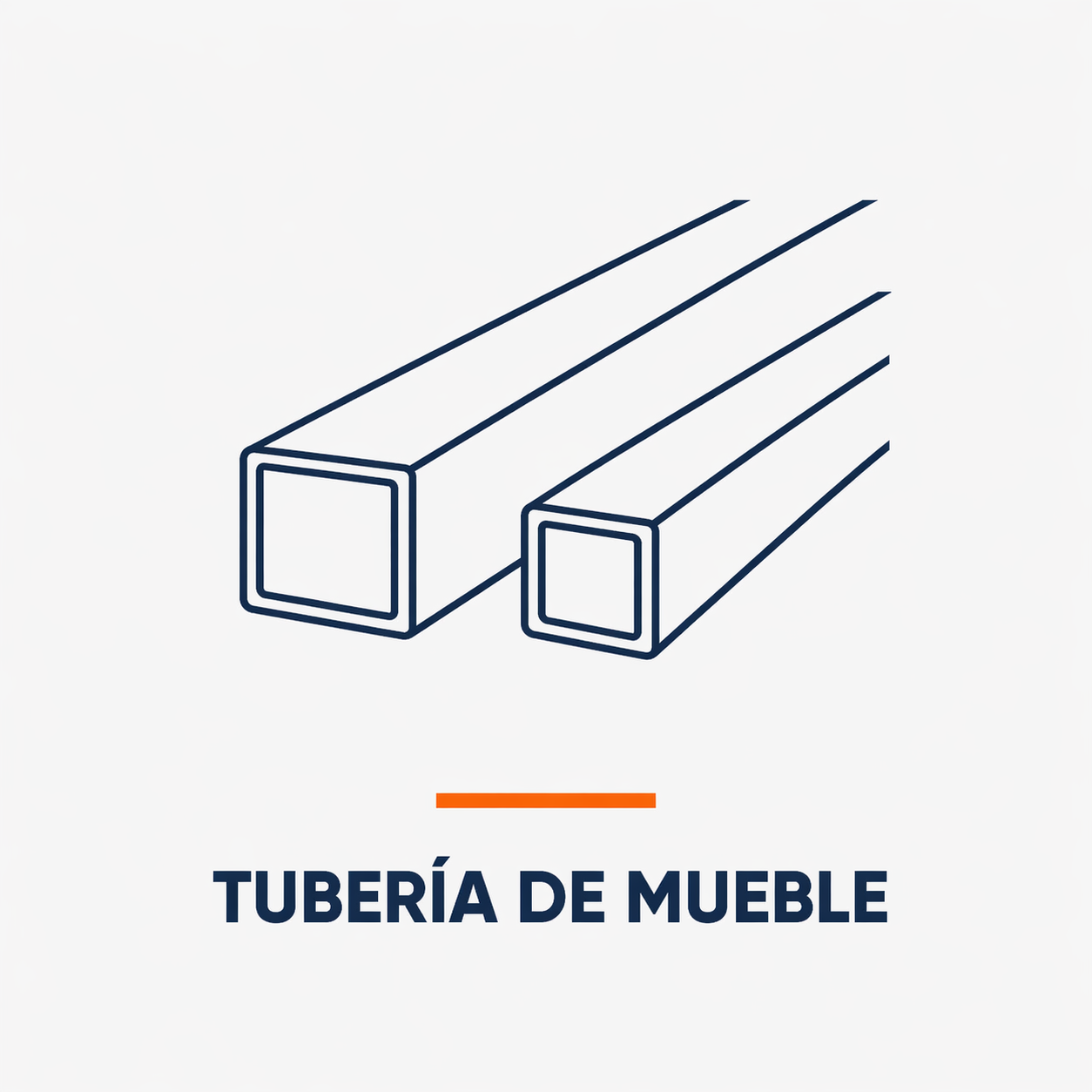 TUBERÍA DE MUEBLE