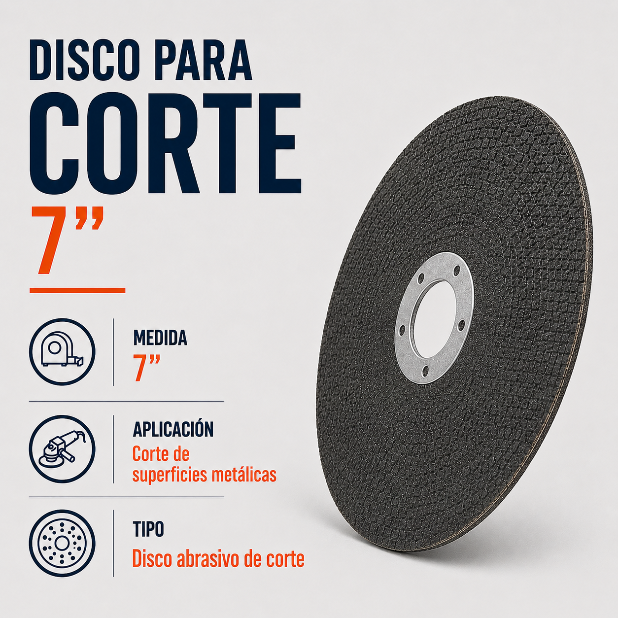 Disco para Corte 7”