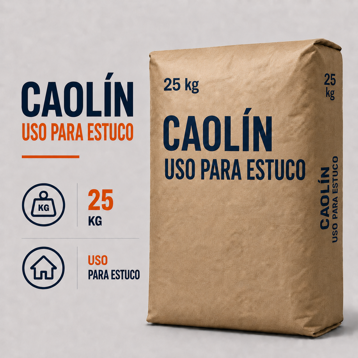 Caolìn x 25 kg
