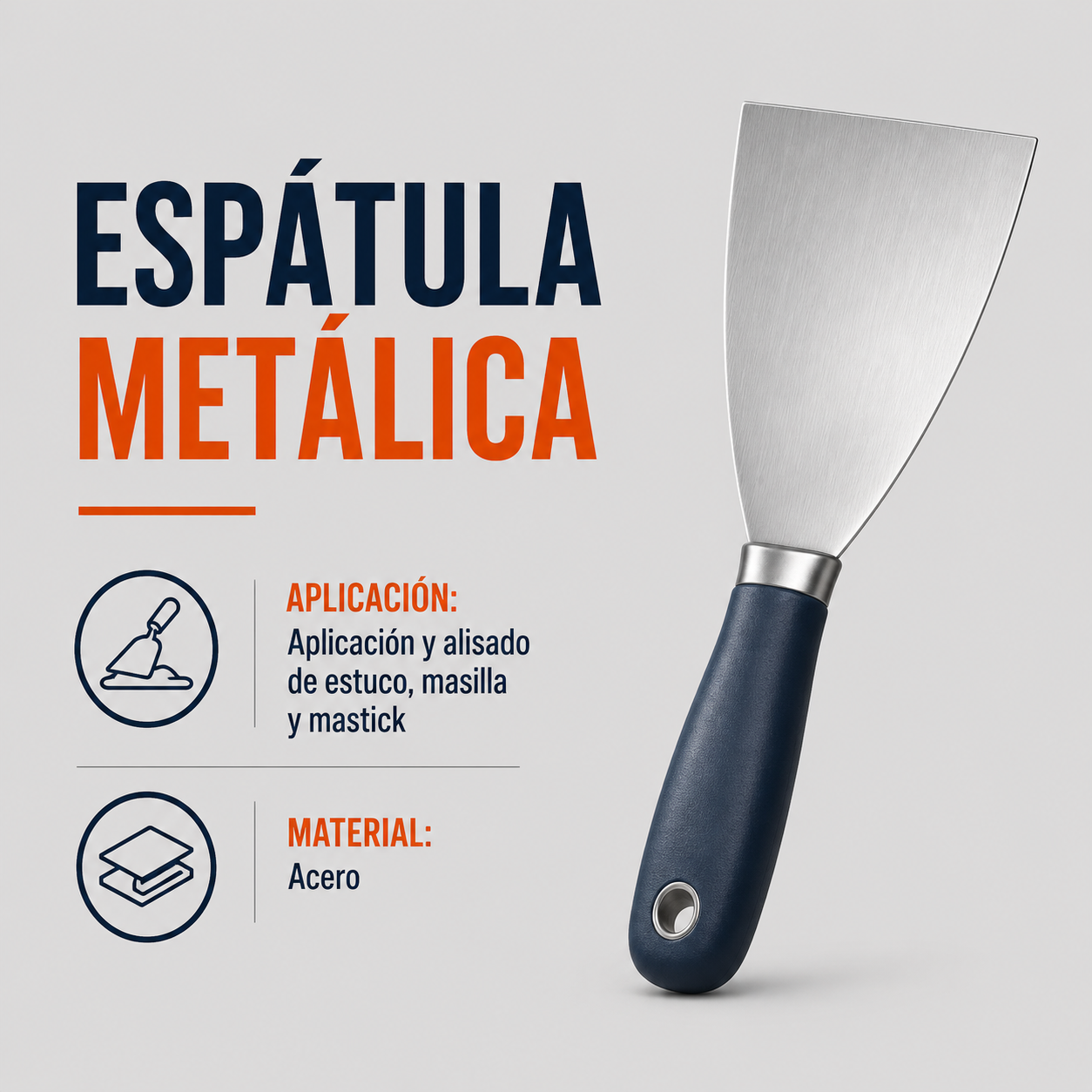 Espátula Metálica