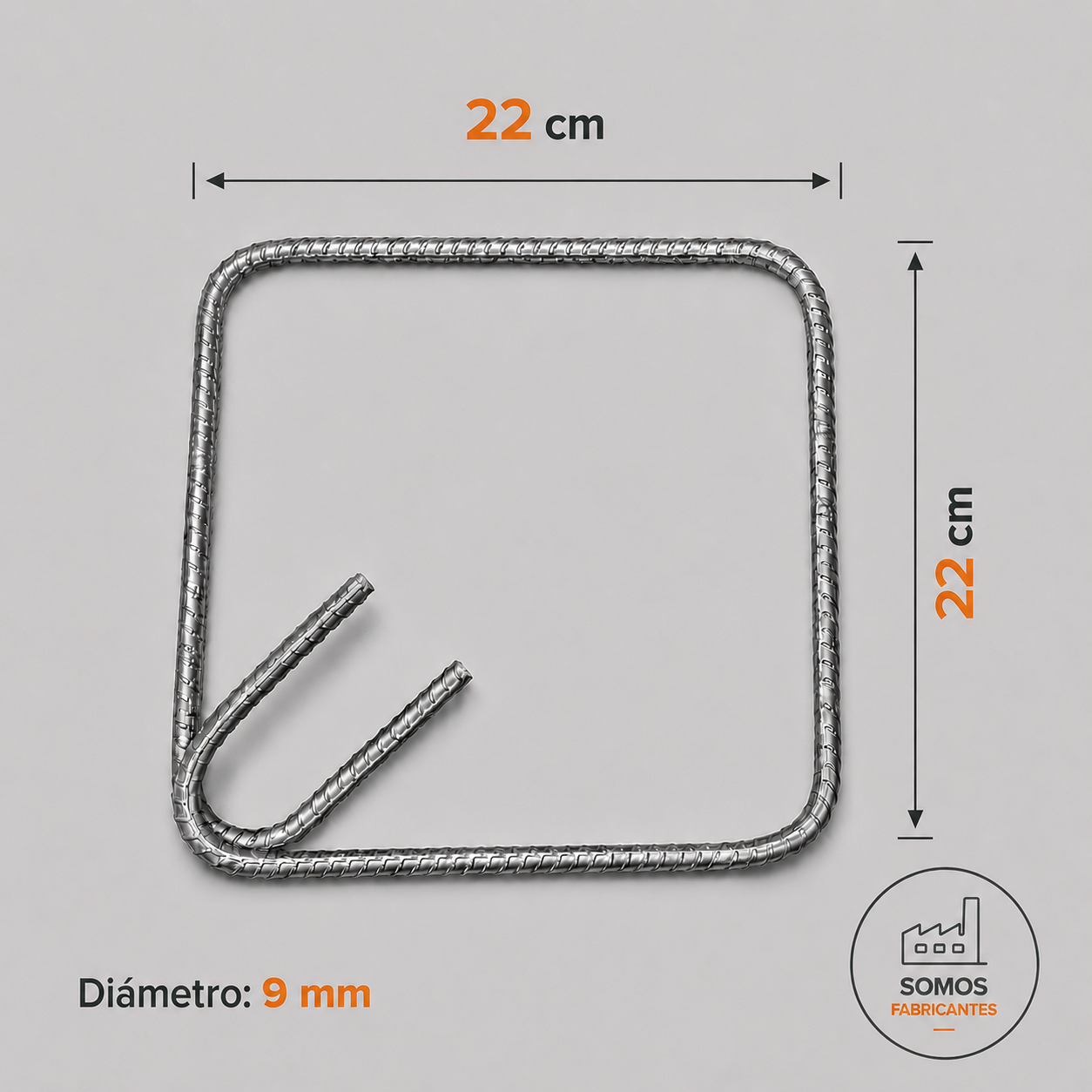22x22 en 9mm
