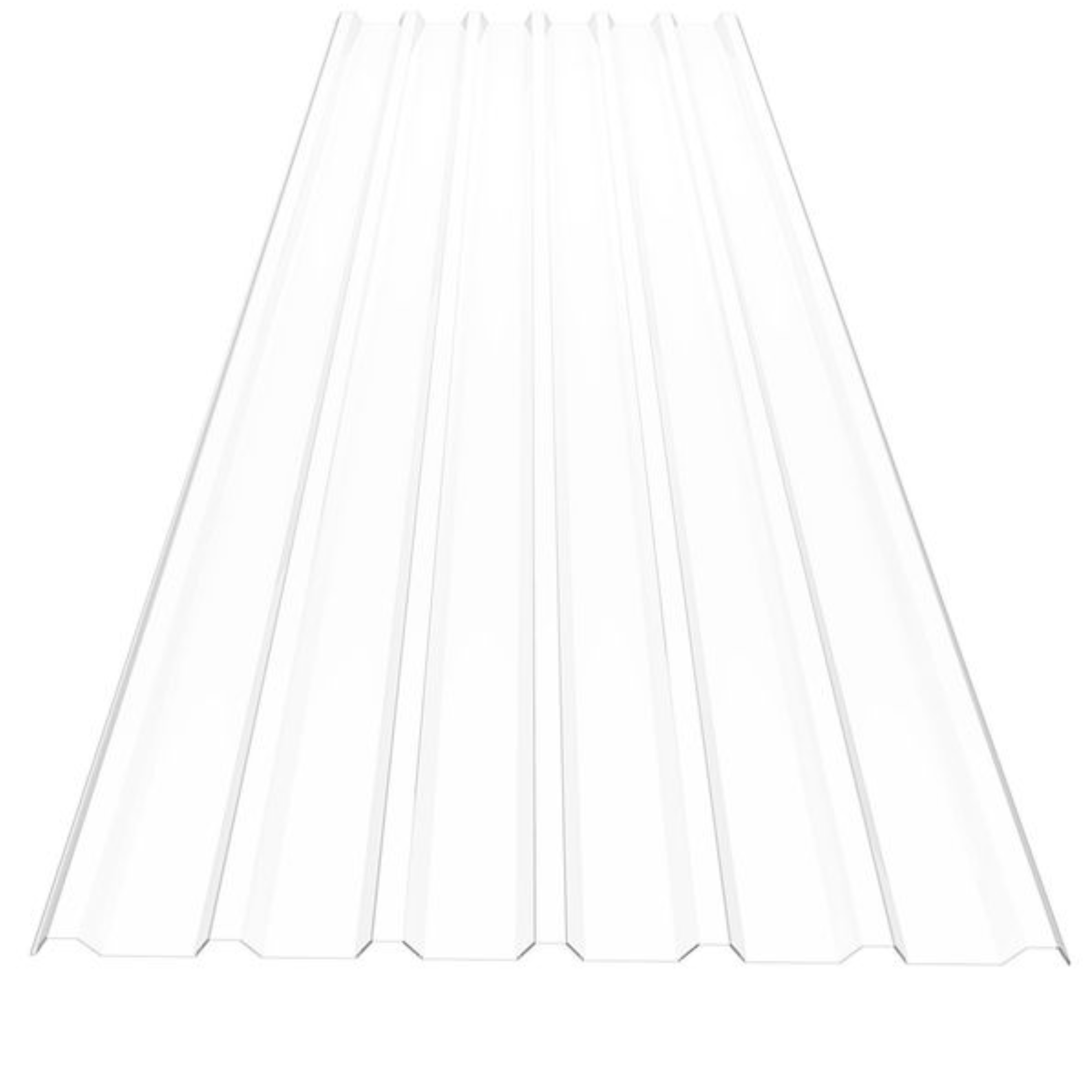TEJA PLÁSTICA ARQUITECTÓNICA POLICARBONATO TRANSPARENTE x 6 m